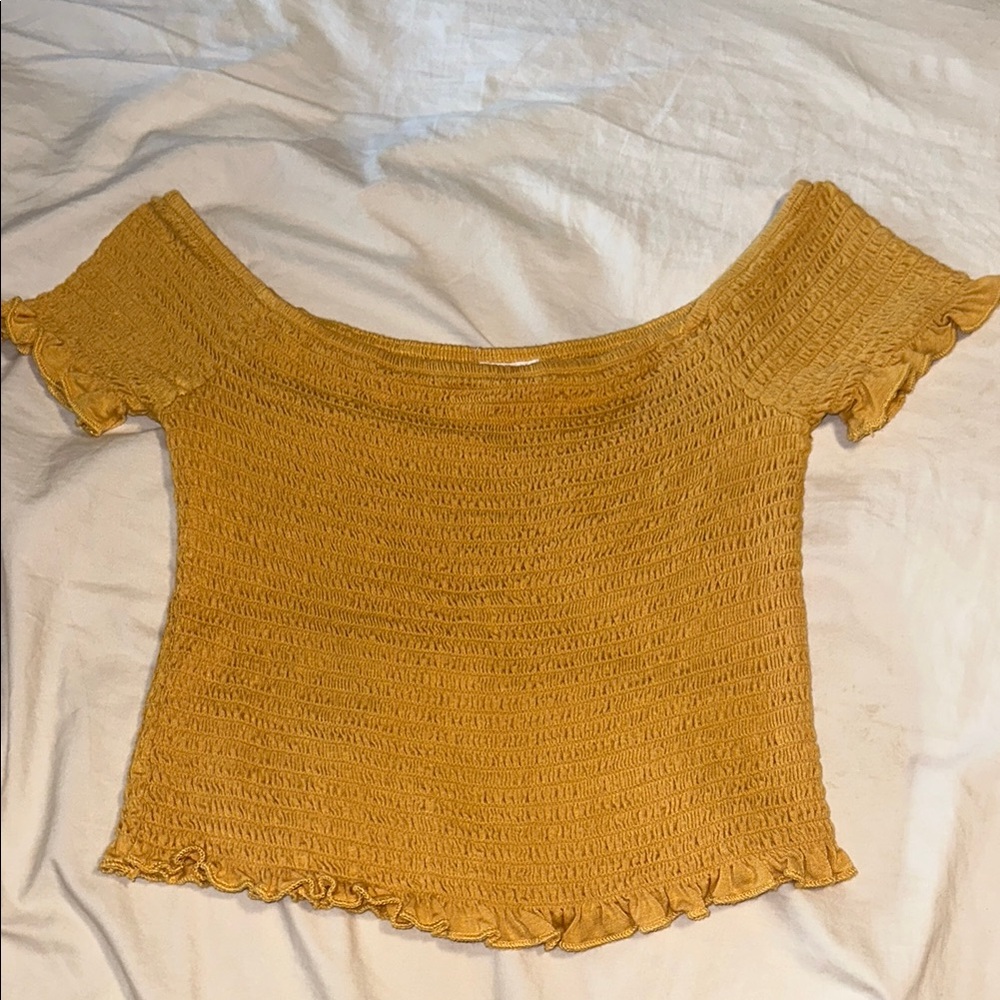 Off-Shoulder Honey Top